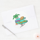 sheet of stickers ラウンドシール (封筒)