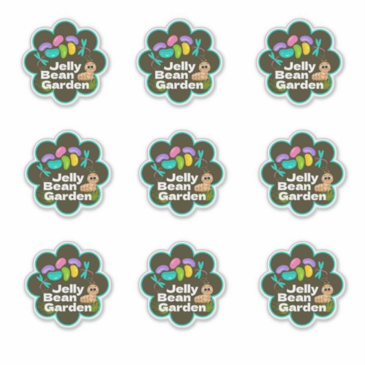  Sheet of Stickers Easter Themed シール (正面)