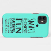 Sheffeyの頭字語 Case-Mate iPhoneケース (裏面(横))