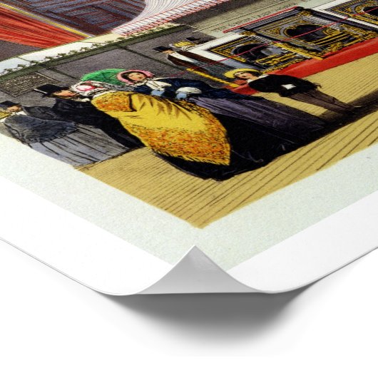 Sheffield Hardware, Dickinsons' Comのプレート43 ポスター (角)