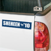 SHEHEEN 2010年 バンパーステッカー (トラック上)