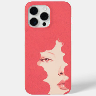 Sheik Veil of Pink Waves Woman Revealed  iPhone 15 Pro Maxケース