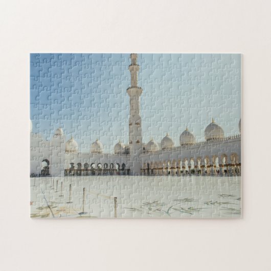 Sheikh Zayed Grand Mosque ,Abu Dhabi ジグソーパズル (横)