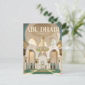 Sheikh Zayed Grand Mosque UAE ポストカード (スタンド正面)