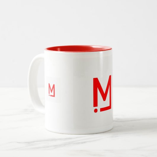 Shein Curve :ノウビテキス国際的トによるMunshi ツートーンマグカップ (正面左)