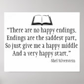 Shel Silverstein Quote Wall Poster ポスター (正面)