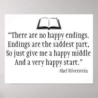 Shel Silverstein Quote Wall Poster ポスター