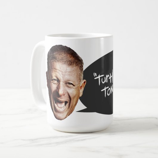 Shelbyの泡さえずり-今夜カメスープ! コーヒーマグカップ (正面左)