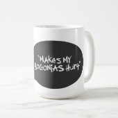 Shelbyの泡さえずり-私のBogoniasを作ります コーヒーマグカップ (正面右)