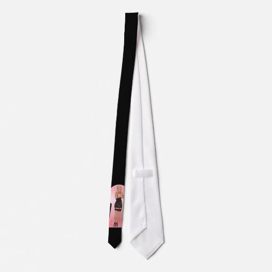 Shelbyの鍵穴のタイ ネクタイ (裏面)