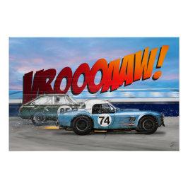 Shelby Cobra vs MGB GT Competition ポスター