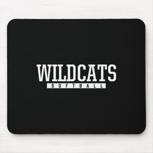 Shelby County Wildcats Softll Hs  マウスパッド (正面)
