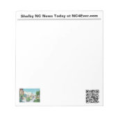 Shelby NC News Today at NC4Ever.com ノートパッド (正面)