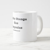 Shelby Stangaにベゴニアのコップがあります ジャンボコーヒーマグカップ (正面右)