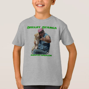 Shelby Stangaの青年Tシャツ Tシャツ