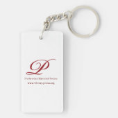 SheldonジャクソンKeychain キーホルダー (裏面)