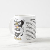 Sheldon、起源、意味および頂上 コーヒーマグカップ (正面左)