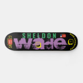 SHELDON WADE スケートボード (横)