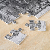 Sheldonianの劇場、「Oxonia Illustratからのオックスフォード、 ジグソーパズル (側面)