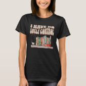 Shelf Control Bookworm Book's 2読がない Tシャツ (正面)