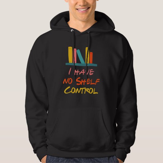 Shelf Control Libraryのデザイン読がない パーカ (正面)