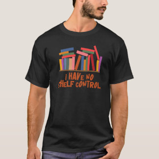 Shelf Control Libraryのデザイン読がない Tシャツ