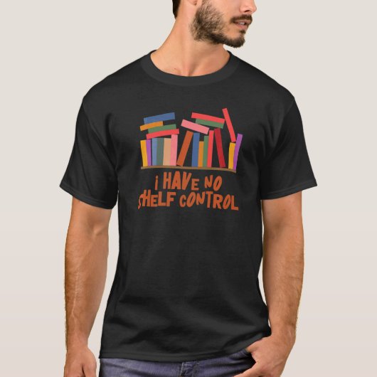 Shelf Control Libraryのデザイン読がない Tシャツ (正面)
