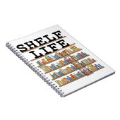 Shelf Life Librarian Libraryアシスタント・ワーカー ノートブック (右側)