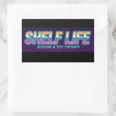 Shelf Life Logo 2 ステッカー (バッグ)