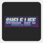 Shelf Life Logo 2 ステッカー (正面)