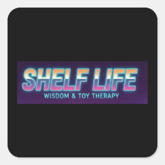 Shelf Life Logo 2 ステッカー