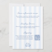 Shell-ebrate Hand-Drawn Crustacean Bridal Shower 招待状 (裏面)