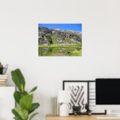Shell Lake, Tioga Pass, CA ポスター (ホームオフィス)