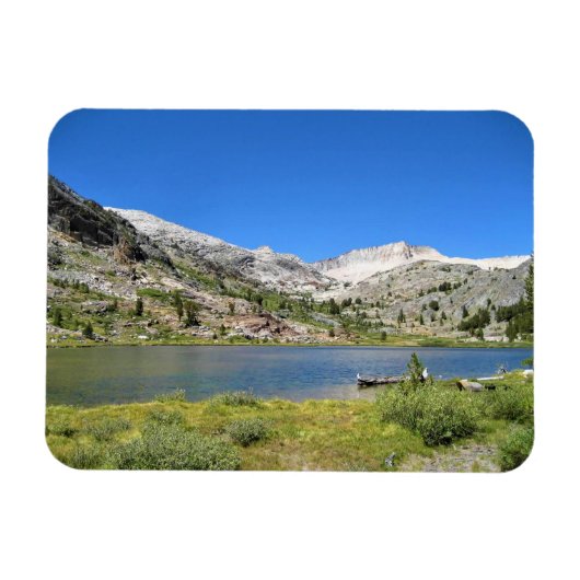 Shell Lake, Tioga Pass, CA マグネット (横)