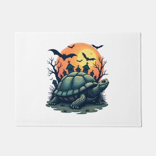 Shell of Screams Turtle ドアマット (正面)
