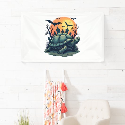 Shell of Screams Turtle 横断幕 (インサイチュ)