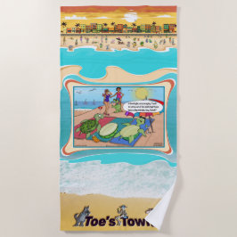 Shell Shocked | Encouragement ビーチタオル