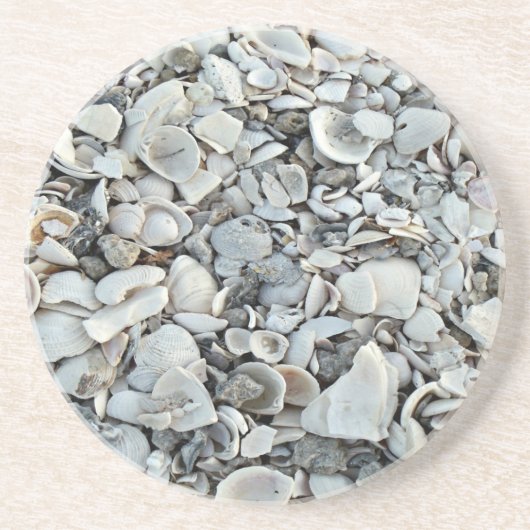 Shell Shoreline Texture コースター (正面)