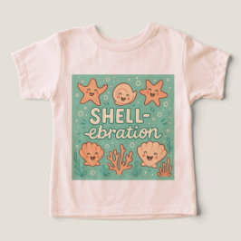 Shell Yeah – 夏おもしろいビーチTシャツ子供へ