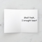 Shell Yeah I brought beer カード (内部)