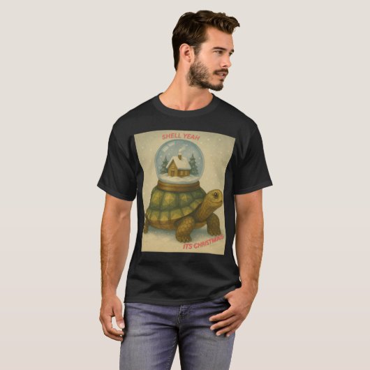 Shell Yeah retro Tシャツ (正面フル)