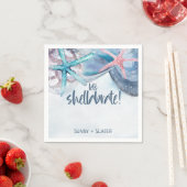 Shellabration | ビーチ スターフィッシュ シェル スタンダードカクテルナプキン (インサイチュ)