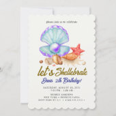 Shellebrate   Birthday  招待状 (正面)