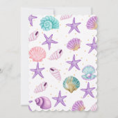 Shellebrate   Birthday  招待状 (裏面)