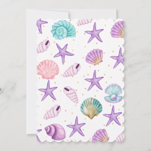 Shellebrate Birthday 招待状 (裏面)