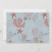 Shellebrate Seashell Christmas Tree写真 シーズンカード (裏面)