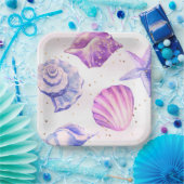 Shellerebrateパーティー紙プレート ペーパープレート (パーティー)