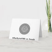 Shelleyの挨拶状 カード (裏面)