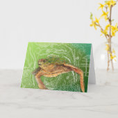 Shelleyの挨拶状 カード (黄色い花)