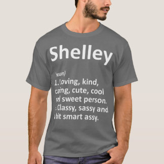 SHELLEY定義パーソナライズされたおもしろい誕生日 Tシャツ